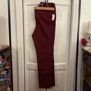 Old Navy Pixie cranberry pants